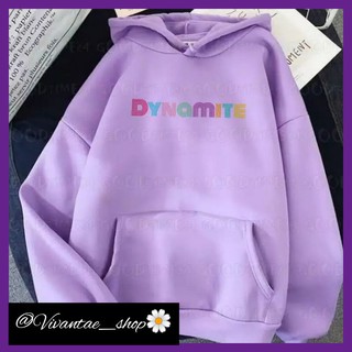 Suéter con capucha "DYNAMITE" BTS púrpura lila BANGTAN BOYS