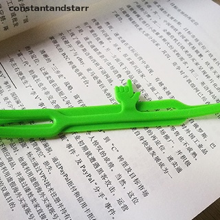 [Constantandstarr] Flexible Bookmark Learning Stationery Unique Silicone Finger Pointing Bookmark CONDH