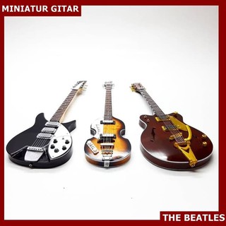 Guitarra miniatura los beatles guitarra completa los beatles mini Display los beatles