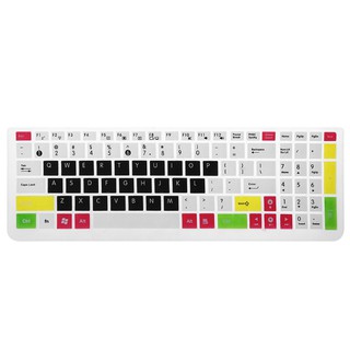 IRE teclado cubierta teclado película Protector de piel Notebook silicona protección para Asus K50 portátil accesorio (8)