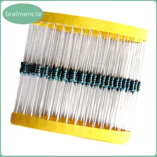 [almencla] 100pcs Metal Film Resistor 0.25W 1K Ohm Resistors Electronic Products