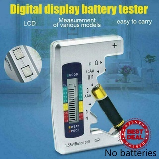 Comprobador de batería Lcd Digital Universal C d n U botón Aaa S 1.5V celda Aa J8F2