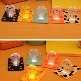 *XJG Battery Night Lamp Mood Light Creative Card Design Gentle Light For Emergency