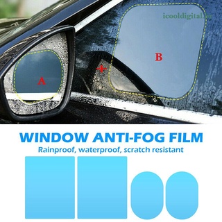 Ic-stock ^4 pzs películas protectoras para ventana/espejo lateral de coche/películas antiniebla transparentes a prueba de lluvia (3)
