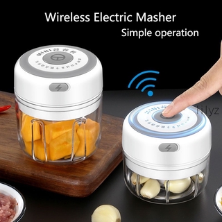 Electric Garlic Chopper USB Charging Baby Food Supplement Machine Cooking accessories