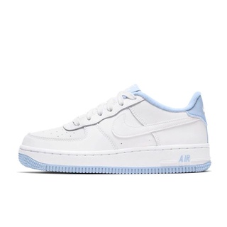 Nike Air Force 1 AF1 l blue and orange women's sneakers