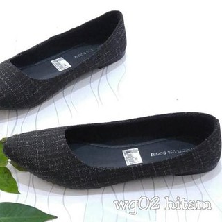 Borneo BWG02 Flatshoes - Material de lona