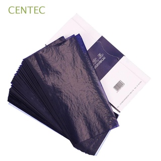 CENTEC Blue Stationery Carbon Finance Carbon Paper Office 48K Thin Kind Double-Sided 50PCS