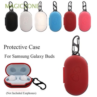 MAGICZONE New Silicone Case Full Shockproof sleeve Protective Cover with Carabiner Non-slip Flip-open Flexible Sports Earphones Pouch/Multicolor