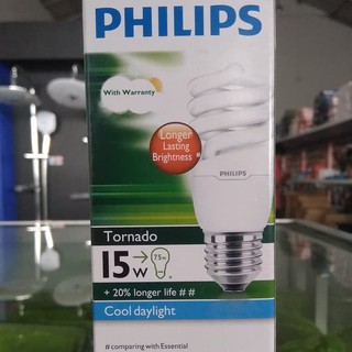 Philips 15W ORIGINAL blanco TORNADO luces
