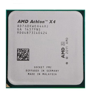 Para AMD II X4 730 740 750K 760K 830 840 860K 870K FM2 CPU X4 760 FM2 quad-core CPU no integra gráficos FM2+