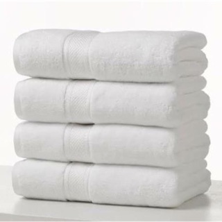 Toallas blancas HOTEL toallas de bebé 50x100 MUTIA