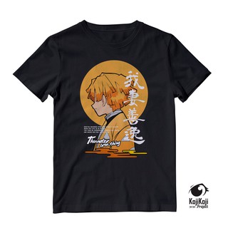Camiseta zenitsu Anime - Demon Slayer - Kimetsu No Yaiba