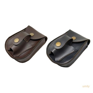opp1 Handmade Leather 2 In 1 Hunting Slingshot Catapult Steel Balls Bearings Bag Pouch Case Holder