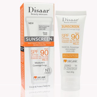 DISAAR SPF 50+ crema hidratante protector solar crema para protector solar (7)