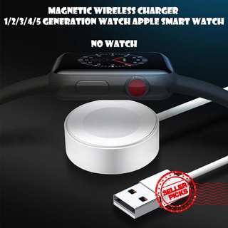 [caliente]apto para apple watch carga inalámbrica cargador inteligente iwatch1/2/3/4 reloj universal k0o4