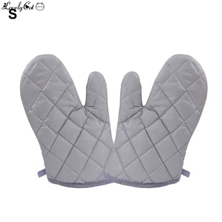lovelycat - guantes para hornear, resistentes a altas temperaturas, resistentes al desgaste, para el hogar (3)