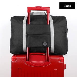 ergu bolsas de viaje plegables impermeables de color sólido/bolsa portátil de almacenamiento de equipaje