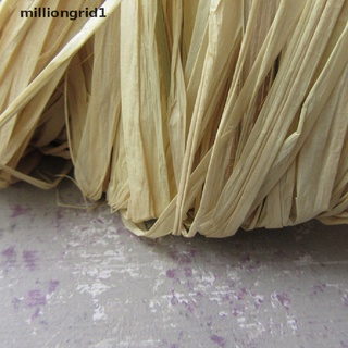 [milliongrid1] 1 pc/set raffia natural reed tying craft cinta de papel punzón 30g producto caliente