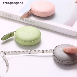 [Freegangsha] Mini Tape Measure With Key Chain Plastic Portable 1.5m Retractable Ruler YREB