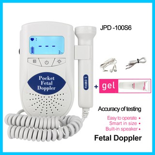 Doppler Fetal Detector De Latidos Cardíacos Ultrasonido Bebé Monitor De Frecuencia Cardíaca CE FDA 2.5MHZ