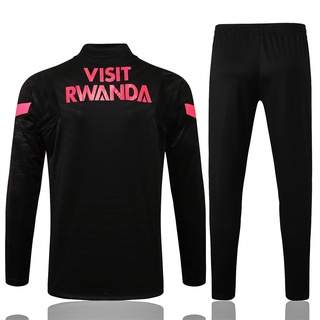21/22 PSG uniforme Kit pares negro fútbol entrenamiento ropa abrigo (2)