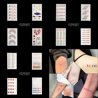 (Nachos 43-54) tatuaje temporal/tatuaje temporal/pegatina impermeable