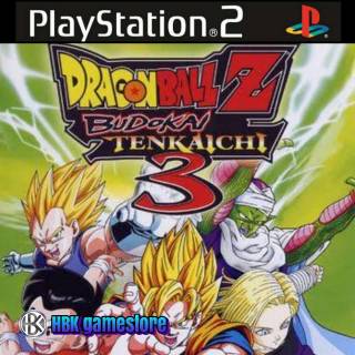Cassette de dvd PS2 Dragon Ball Z Budokai Tenkaichi 3