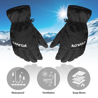 Camtoa 3 tamaños guantes De ski invierno 3m finos cálidos impermeables transpirables guantes De nieve Para hombres y mujeres