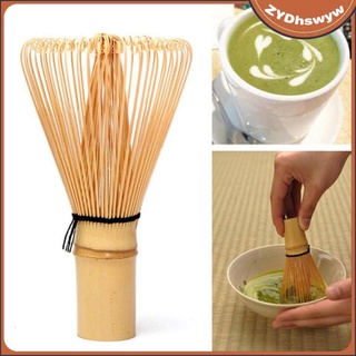 cuchara de bambú japonés chasen (batidora de té verde) set de matcha