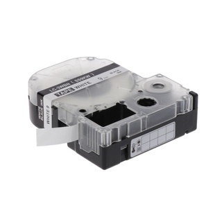 Run Black on White etiqueta cinta Compatible Epson etiqueta cintas 9 mm para LW-300 LW-400 (4)