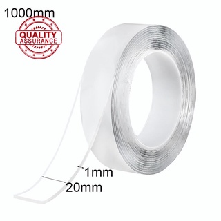 Lsy cinta no marca lavable y extraíble fuerte sin marcas Nano 20*1000*1Mm D4U8