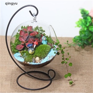 [qingyu] Jarrón de bola de cristal transparente creativo Adeeing Micro paisaje planta terrario maceta caliente