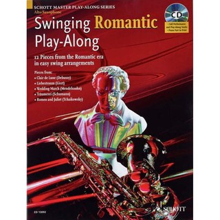 Alto Swinging romántico saxofón libro - incluye CD