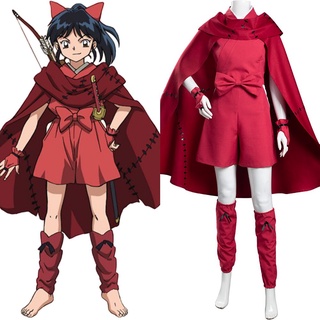 stock yashahime: princesa mitad demonio moroha cosplay ropa ropa conjunto de halloween carnaval conjunto