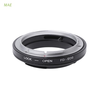 Mae Fd-Eos anillo Adaptador De montaje Para cámara videocámara Canon Fd Lente Para Ef Eos