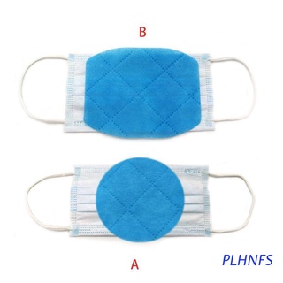 plhnfs 3 capas no tejidas desechables almohadilla de máscara pm2.5 a prueba de polvo junta filtro de reemplazo