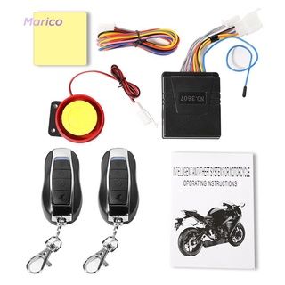 [MA-Ready] Sistema de alarma Universal de 12 v para motocicleta, antirrobo, mando a distancia