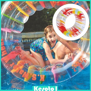 piscina estanque playa inflable rueda de agua balsa rodillo juguetes flotantes