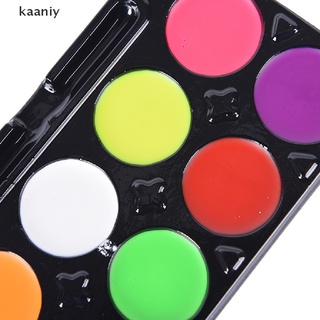 ▣ↂ[kaaniy] 5/6/8 color cuerpo cara pintura kit arte maquillaje pintura pigmento fancy dress up fiesta dsgf