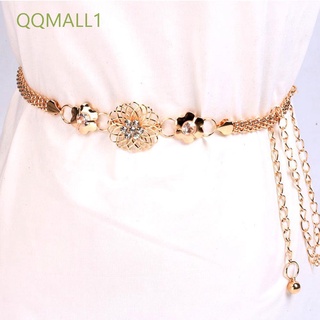 Qqmall1 cadena De Cintura De lujo Elegante/multicolorida para mujer