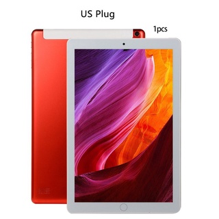[Onestepstore] P10 Fashion Tablet 10.1 pulgadas Android 8.10 versión Tablet 6G+128G Tablet rojo