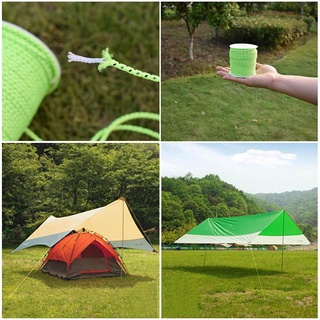(superiorcycling) al aire libre 50m reflectante supervivencia rescate paraguas cuerda camping paracord cordón