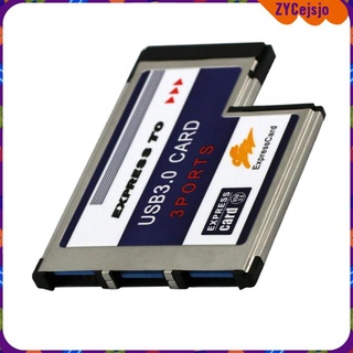 Adaptador De Tarjeta USB 3.0 De 3 Puertos/Express/Super Velocidad/Para Laptop