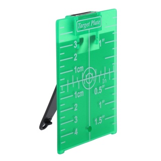 [flameer] placa de objetivo láser con soporte para beam cross line laser level green
