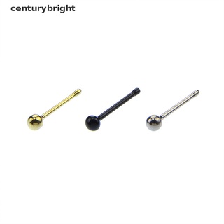 [centurybright] 20 piezas de acero para nariz, anillos, joyería corporal, nariz, piercing, joyería sexy sgdg