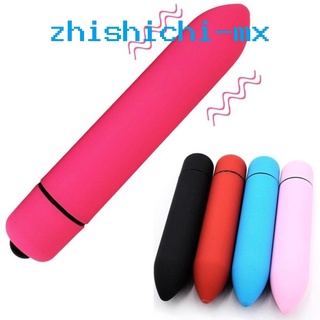 Zhishichi mujeres G Spot consolador vibrador de silicona impermeable estimulador