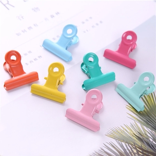 colorido clip de papel mini oficina multi función clip