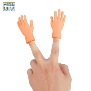 [3.18] 1 par de manos de dedo de dibujos animados divertido gato juguete creativo dedo de la manga de juguetes de dedo (1)