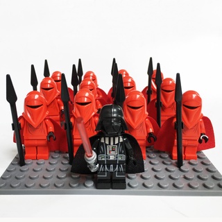 Ahsoka Mandalorian Yoda Legion Star Wars Compatible con Legoing Minifigures bloques de construcción juguetes para niños (6)